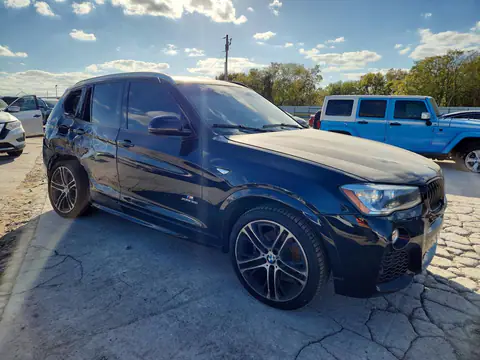 5UXWX7C35H0U43582 — 2017 BMW X3, photo 4 from Copart, Side