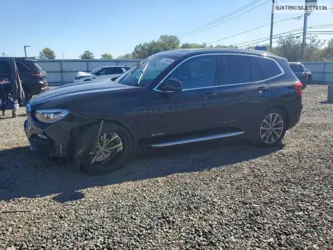 2018 BMW X3 xDrive30I VIN 5UXTR9C50JLC74136 фото 1