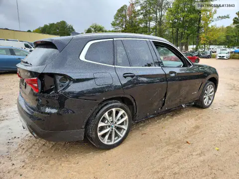 5UXTR9C53JLA13843 — 2018 BMW X3, photo 3 from Copart, Rear end