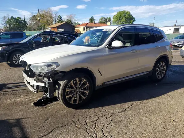 5UXTR9C52KLP90352 BMW X3 2019 — Front end damage, before-repair photo