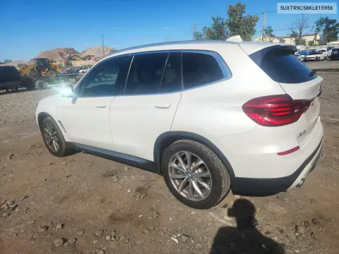 2019 BMW X3 xDrive30I VIN 5UXTR9C58KLE15956 фото 2