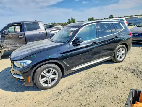 5UXTY3C09LLE55162 — 2020 BMW X3, ПЕРЕДНЯЯ ЧАСТЬ (Front End), фото до ремонта