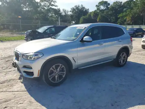 5UXTY5C08L9C56242 — 2020 BMW X3, წინა ნაწილი (Front End), ფოტოები შეკეთებამდე