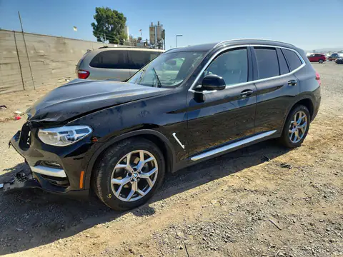5UXTY3C06L9B89869 — 2020 BMW X3, Передняя часть (Front End), фото до ремонта