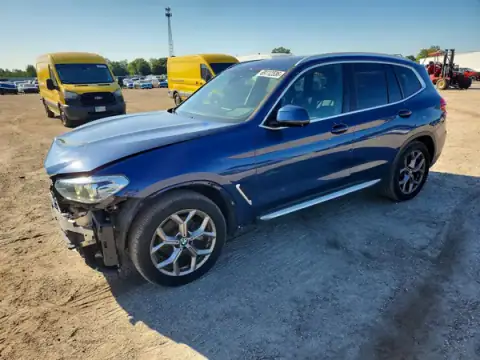 5UXTY3C03LLU72309 — 2020 BMW X3, Przód (Front End), zdjęć przed naprawą