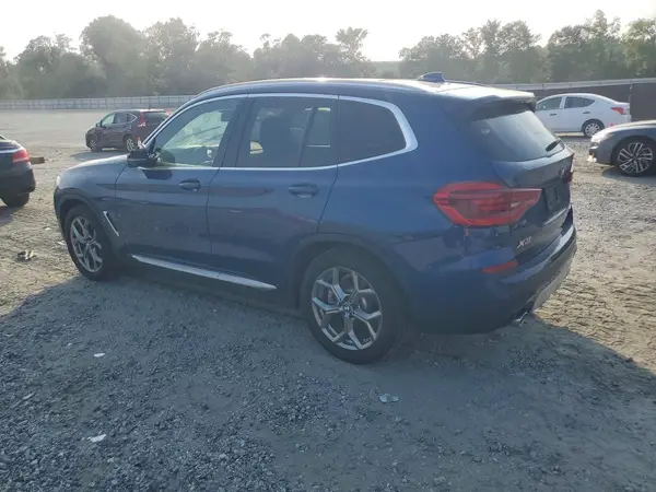 5UXTY3C03LLU70088 — 2020 BMW X3, фото 2 с аукциона Copart, Передняя часть
