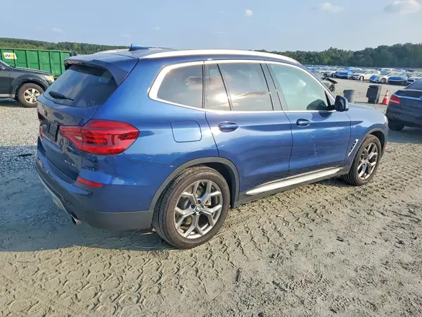 5UXTY3C03LLU70088 — 2020 BMW X3, фото 3 с аукциона Copart, Передняя часть
