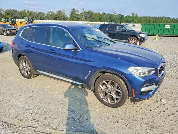 5UXTY3C03LLU70088 — 2020 BMW X3, фото 4 с аукциона Copart, Передняя часть