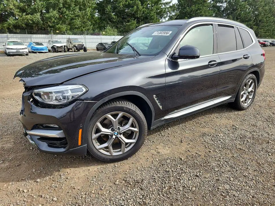 5UXTY5C00LLT38093 BMW X3 2020 — повреждение Передняя часть, фото до ремонта