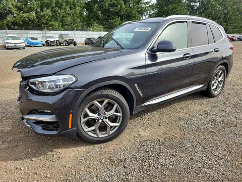 5UXTY5C00LLT38093 — 2020 BMW X3, Передняя часть (Front End), фото до ремонта