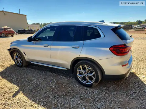 2020 BMW X3 Sdrive30I VIN 5UXTY3C04L9B67109 фото 2