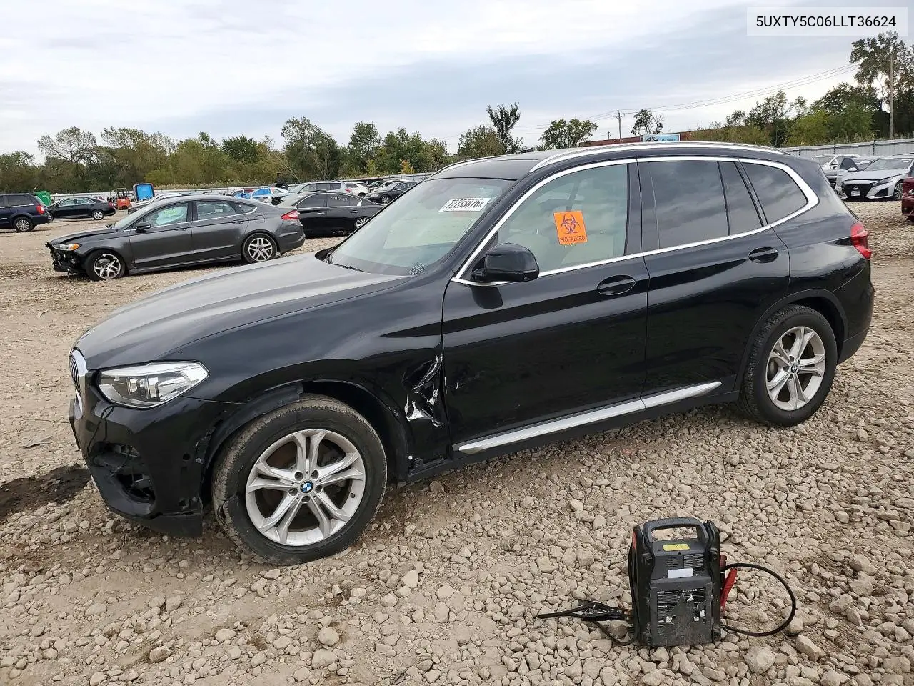 2020 BMW X3 xDrive30I VIN 5UXTY5C06LLT36624 фото 1