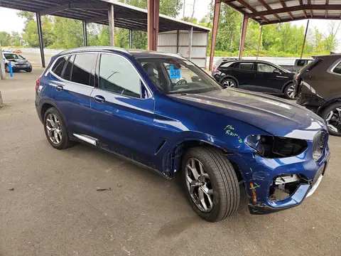 5UXTY5C03M9G88643 — 2021 BMW X3, zdjęcie 4 z Copart 19.10.2026, Przód