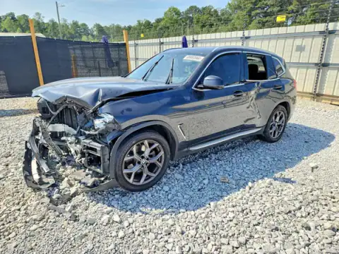 5UXTY3C02M9D93277 — 2021 BMW X3, Przód (Front End), zdjęć przed naprawą