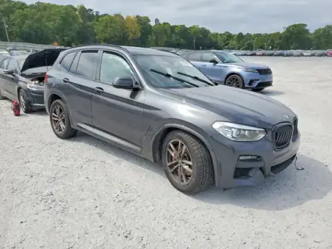 5UXTY3C02M9F33988 — 2021 BMW X3, photo 4 from Copart 23.09.2026, Front end