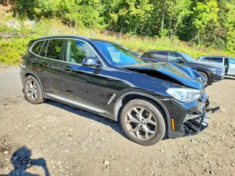 5UXTY5C01M9G45919 — 2021 BMW X3, zdjęcie 4 z Copart, Przód