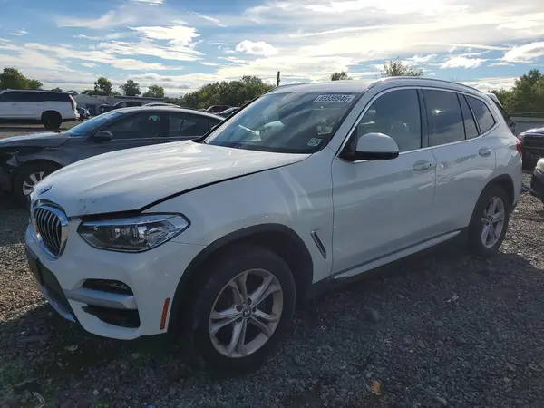 5UXTY5C01M9E20819 — 2021 BMW X3, Передняя часть (Front End), фото до ремонта