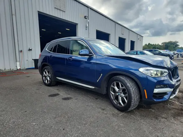 5UXTY3C02M9G13596 — 2021 BMW X3, фото 4 с аукциона Copart 07.10.2026, Передняя часть