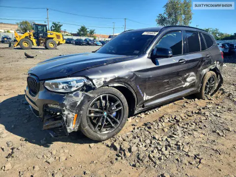 2021 BMW X3 xDrivem40I VIN 5UXTY9C06M9F84509 фото 1