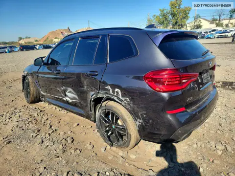 2021 BMW X3 xDrivem40I VIN 5UXTY9C06M9F84509 фото 2