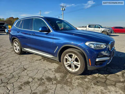 2021 BMW X3 xDrive30I VIN 5UXTY5C09M9E39943 фото 4