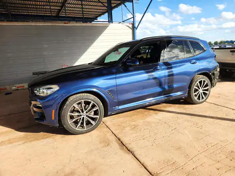 5UXTY3C05M9F53779 — 2021 BMW X3, Tył (Rear End), zdjęć przed naprawą