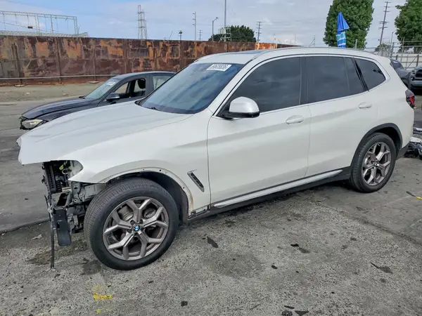 5UX43DP04N9J01792 — 2022 BMW X3, Parte delantera (Front End), fotos antes de reparar