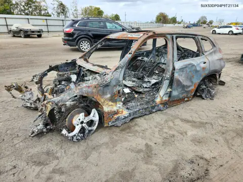 5UX53DP04P9T21134 — 2023 BMW X3, Pożar (Burn), zdjęć przed naprawą