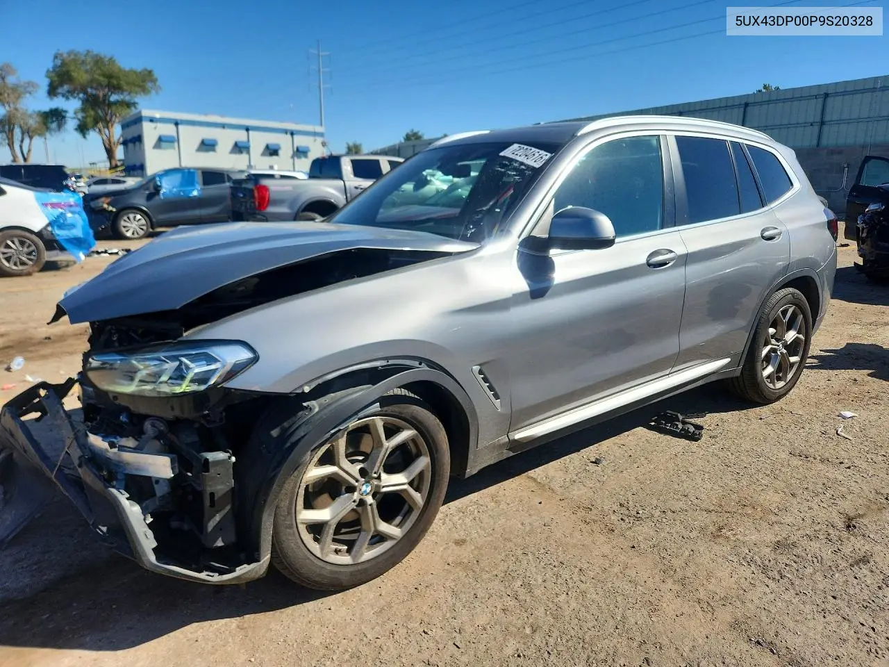 2023 BMW X3 Sdrive30I VIN 5UX43DP00P9S20328 фото 1