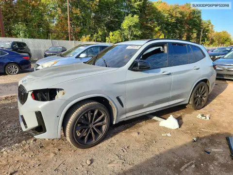 5UX83DP0XP9P53398 — 2023 BMW X3, გვერდითი ნაწილი, ფოტოები შეკეთებამდე