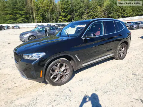 5UX43DP09R9U69388 — 2024 BMW X3, Bok, zdjęć przed naprawą