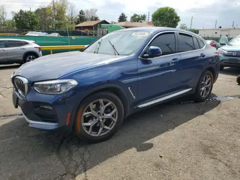 5UX2V1C08M9E85096 — 2021 BMW X4, Front end (Front End), before-repair photos