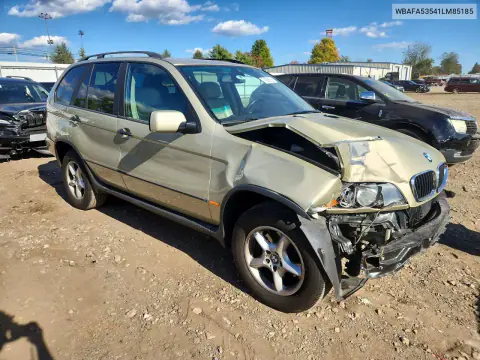 2001 BMW X5 3.0I VIN WBAFA53541LM85185 фото 4