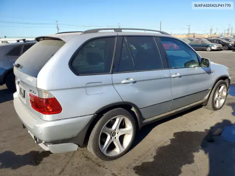 2002 BMW X5 3.0I VIN 5UXFA535X2LP41770 фото 3