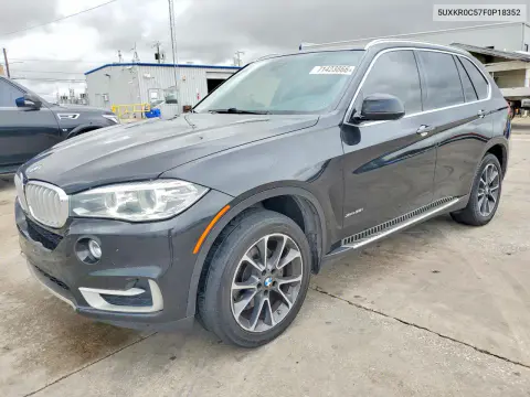 2015 BMW X5 xDrive35I VIN 5UXKR0C57F0P18352 фото 1
