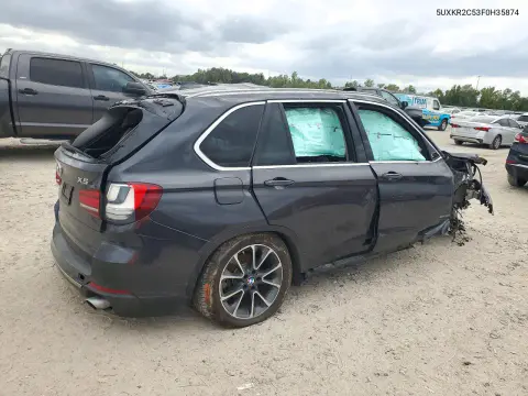 2015 BMW X5 Sdrive35I VIN 5UXKR2C53F0H35874 фото 3