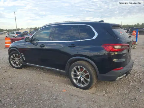 5UXCR6C01L9B84786 — 2020 BMW X5, photo 2 from Copart 26.10.2026, Normal wear
