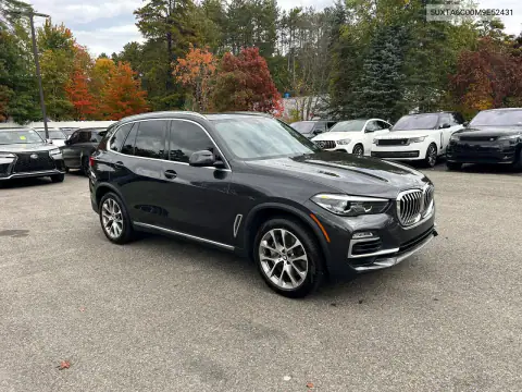 5UXTA6C00M9E52431 — 2021 BMW X5, მცირე ჩაღრმავებები და ნაკაწრები, ფოტოები შეკეთებამდე
