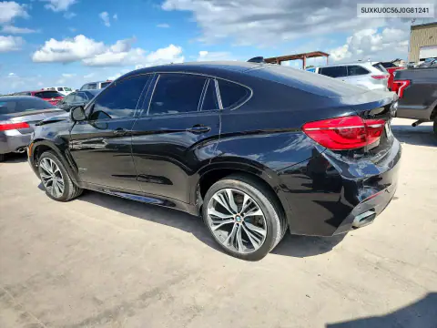 5UXKU0C56J0G81241 — 2018 BMW X6, фото 2 з Copart, Передня частина