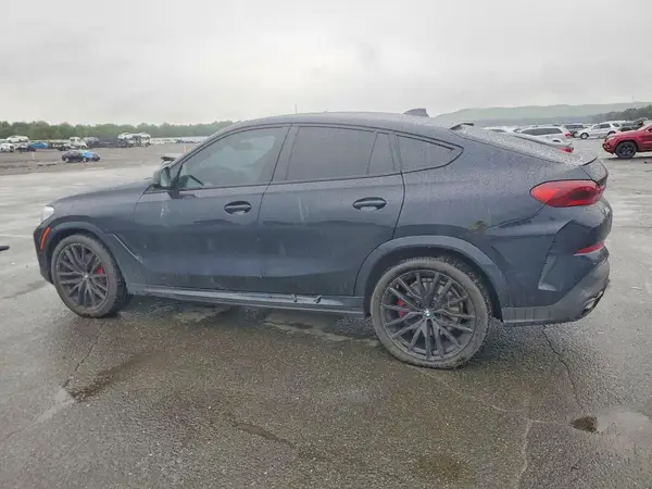 5UXCY6C07M9G23767 — 2021 BMW X6, photo 2 from Copart, Side