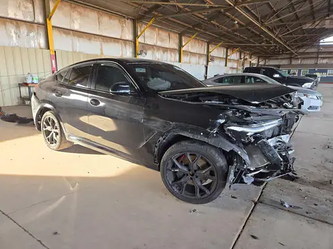 5UXCY4C09M9D94528 — 2021 BMW X6, zdjęcie 4 z Copart, Przód