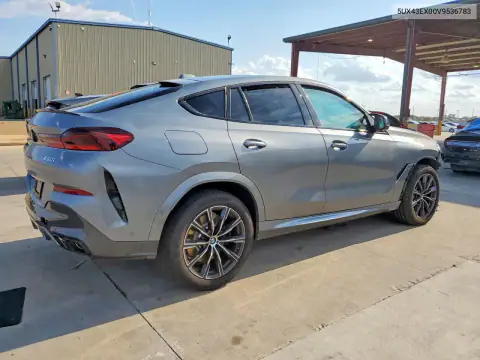 5UX43EX00V9536783 — 2027 BMW X6, фото 3 с аукциона Copart 19.10.2026, ПЕРЕДНЯЯ ЧАСТЬ