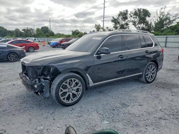 5UXCW2C58KL089136 — 2019 BMW X7, Передняя часть (Front End), фото до ремонта