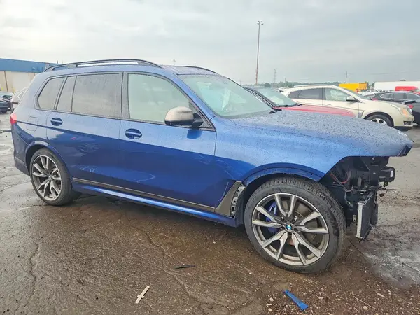 5UXCX6C09M9E96863 — 2021 BMW X7, photo 4 from Copart, Front end