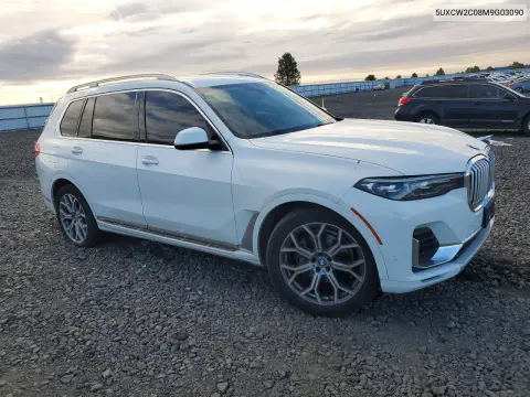 2021 BMW X7 xDrive40I VIN 5UXCW2C08M9G03090 фото 4