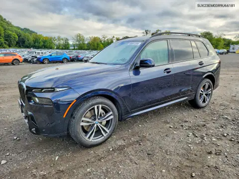 5UX23EM03R9U66181 — 2024 BMW X7, Incendio, fotos antes de reparar