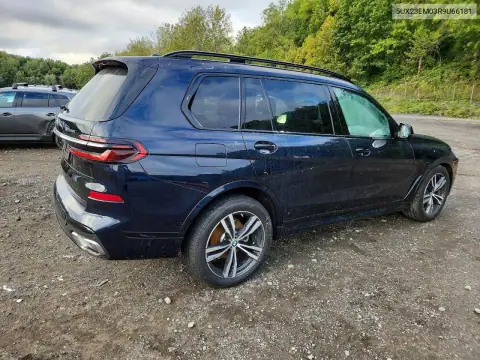 5UX23EM03R9U66181 — 2024 BMW X7, zdjęcie 3 z Copart 19.10.2026, Pożar