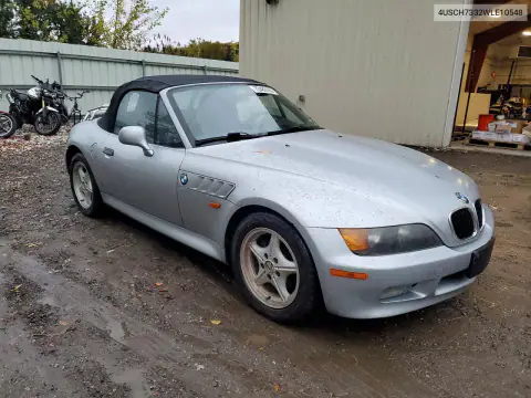4USCH7332WLE10548 — 1998 BMW Z3, фото 4 с аукциона Copart, Передняя часть