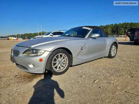 2005 BMW Z4 2.5 VIN 4USBT33535LS55444 фото 1