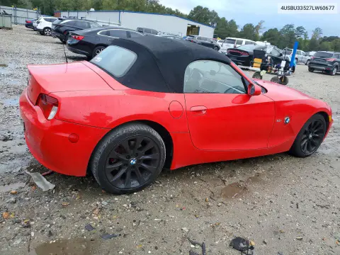 2007 BMW Z4 3.0 VIN 4USBU33527LW60677 фото 3